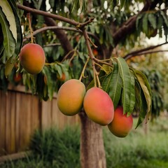 ripe apples on a tree