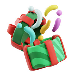 Naklejka premium Present And Gift Boxes