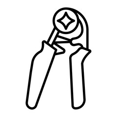 Crimping Tool.line icon