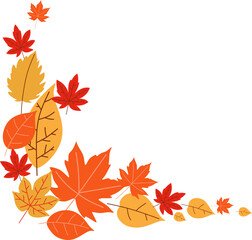 Autumn Leaf Corner