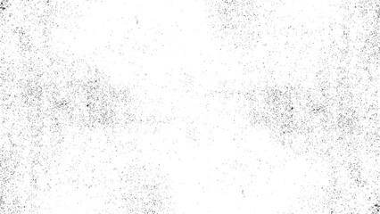 Abstract Grunge Background, Black and White Texture with Cracks, Chips, and Dots Isolated
