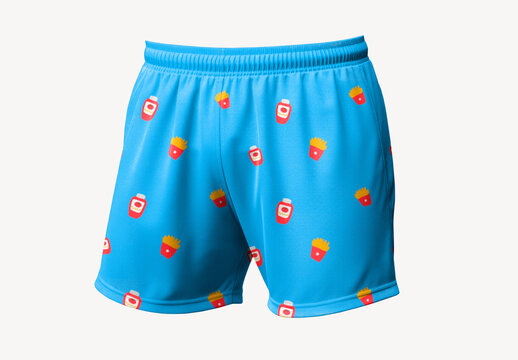 Apparel Men Boxer Mockup With Generative AI