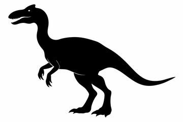 Dinosaur, dinosaur vector silhouette, dinosaur icon
