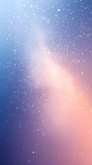 Abstract background with gradient from blue to purple and pink with bokeh effect.