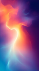 Abstract background with vibrant colors and light streaks.