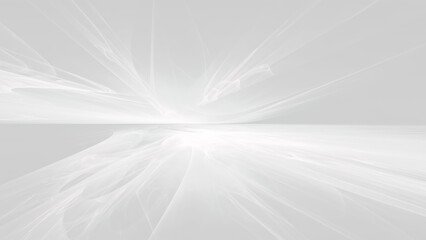 Abstract White Futuristic Background