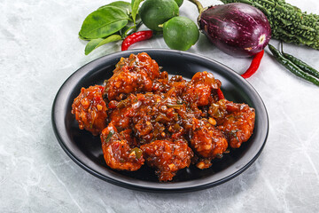 Chinese cuisine - Chicken manchurian gravy