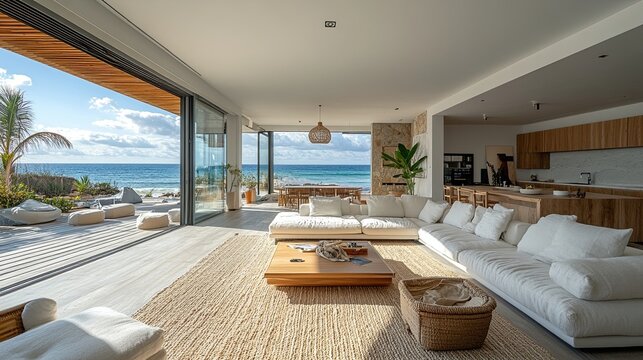 Luxury Beach Villa Interior