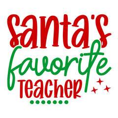 Santa's Favorite Teacher