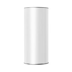 Tea Coffee Can With White Background, 3D rendering, 3D illustration