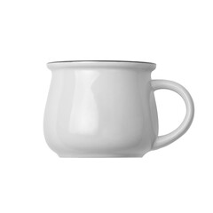 The milk jug for milk on a white background mockup