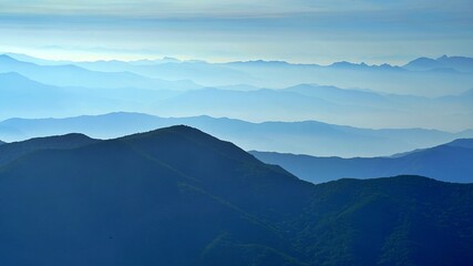 Beautiful scenery of Deogyusan Mountain in Korea
