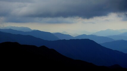 Beautiful scenery of Deogyusan in Korea