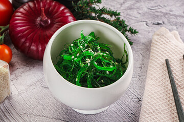 Asian vegan cuisine Chukka salad