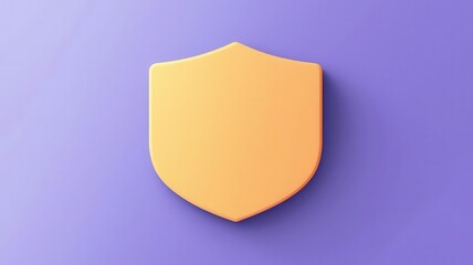 Digital wallet icon with a shield, symbolizing protection against fraud and unauthorized access, Wallet shield protection, Safe digital transactions