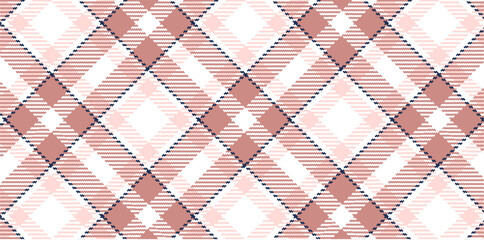 Vector checkered pattern. Tartan, textured seamless twill for flannel shirts, duvet covers, other autumn winter textile mills. Vector Format