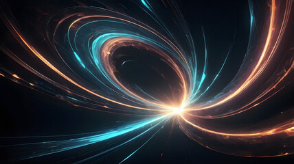 Obraz premium visualization of fractal realms, ai generated