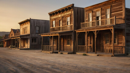 Naklejka premium old house country, ai generated