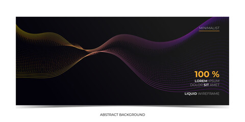 BACKGROUND 292 WITH ABSTRACT TECH WIREFRAME THEMES	