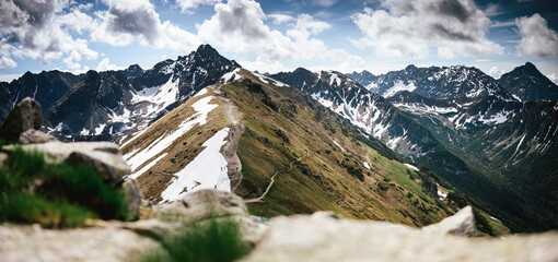 Panorama Tatr  © Mazelowy