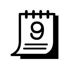 Schedule icon vector illustration graphic design