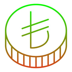 Turkish Lira Icon