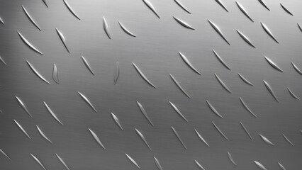 brushed iron plate with texture as background