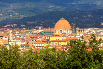 Aerial view of Florence, Italy