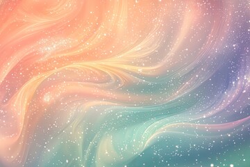 Magical Night Sky Background