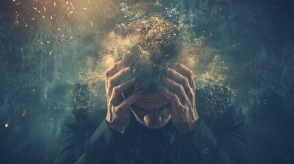 Anxiety: A state of worry or nervousness often triggered by stress, which might need management if it becomes persistent and interferes with daily activities.
