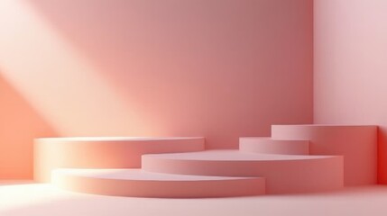 Modern Product Showcase Platform with Subtle Gradients for Mock-Up Design