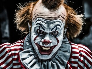 Clown, Joker, Horror, Halloween