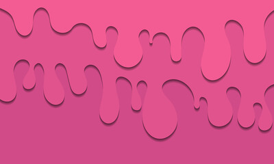 paper cut design with abstract background. Vector design layout for business presentations, banner, flyers, posters and invitations. green, colorful color