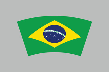 Brazil flag, The flag of Brazil, Brazilian National Flag, EPS Vector Illustration, Flag of the Federative Republic of Brazil, Illustration of the Brazil flag
