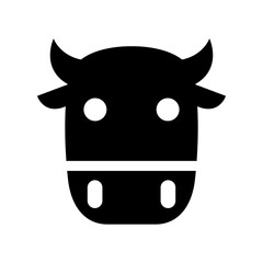 Cow icon vector illustration graphic design