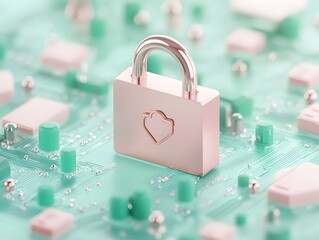 Secure Online Course Enrollment with Heart-Shaped Lock