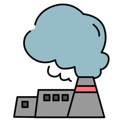 Industry smoke pollution