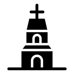 Church icon vector illustration graphic design