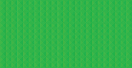 Green Paper square textured Geometric banner, Vector Abstract Single color shades, Vector modern background, Horizontal tiled background with lighting