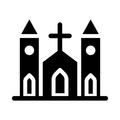 Church icon vector illustration graphic design