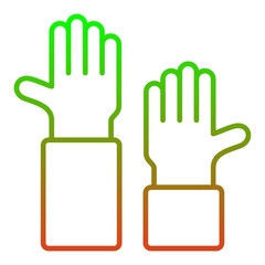 Raise Hand Icon