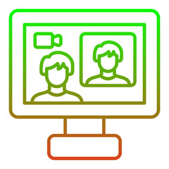 Online Meeting Icon