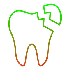 Broken Tooth Icon