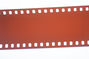 Old film strip for photo frame. Vintage and retro design banner for nostalgic designs. High quality graphic