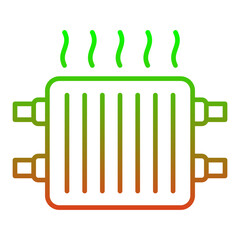 Central Heating Icon