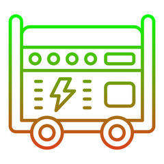 Electric Generator Icon