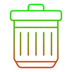 Waste Bin Icon