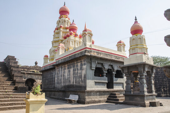 Rameshwar temple, Shree Kshetra Mahuli, Sangam Mahuli, Satara, Maharashtra, India, Asia.