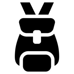 Backpack icon vector illustration graphic design