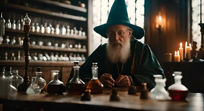 Magician in a sorcery class.